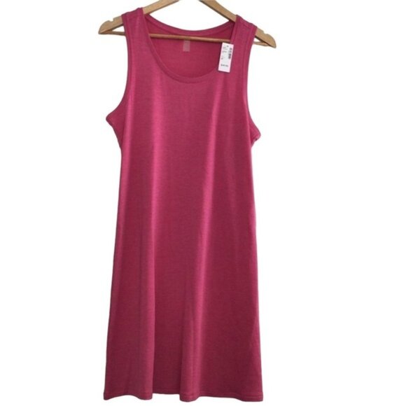 REITMANS Hyba pink athletic dress racer back soft jersey lightweight medium - Picture 2 of 7